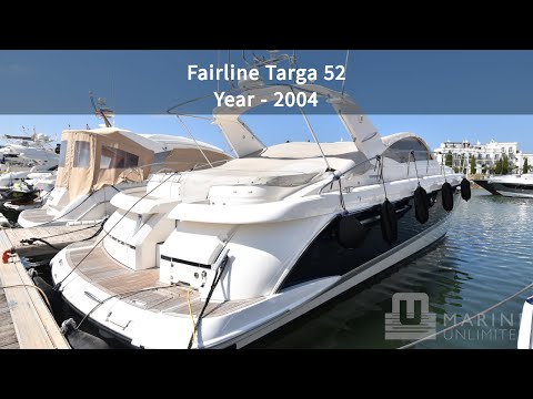 Fairline Targa 52 - 2004 - Mediterranean Spec Walkthrough