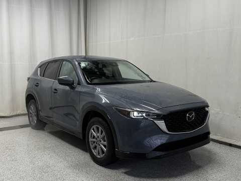 2025 Mazda CX-5 GS AWD in Gray for sale at Park Mazda in Sherwood Park, AB