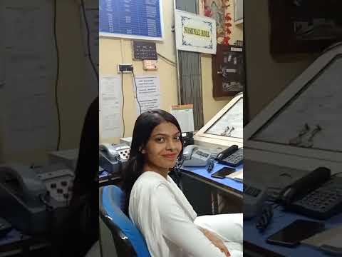 ... Station Master...(Didi)♥️ Working #railway #ntpc #indianrailways