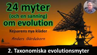 Thumbnail for video: Myter om Evolution - 2. Taxonomiska myter