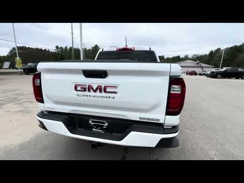 2026 GMC Canyon Crew Cab Short Box 4-Wheel Drive Elevation in White for sale at Boyer Chevrolet Buick GMC Bancroft in Bancroft, ON
