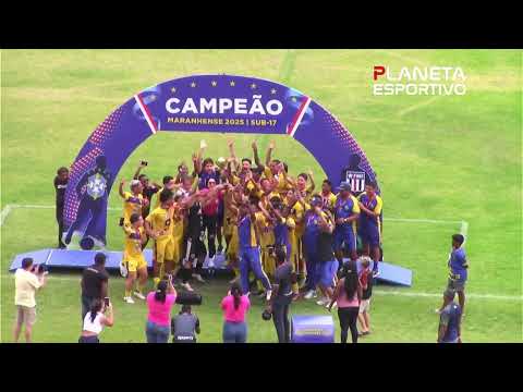 APÓS 0x0 NO TEMPO NORMAL E TRIUNFO DE 5x4 NOS PÊNALTIS, IAPE BATE TIMON E É CAMPEÃO ESTADUAL SUB-17