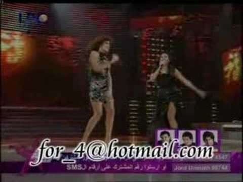Amel Bouchoucha and Anggun