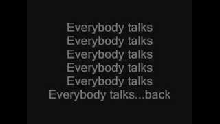 Everybody Talks- Neon Trees Lyrics