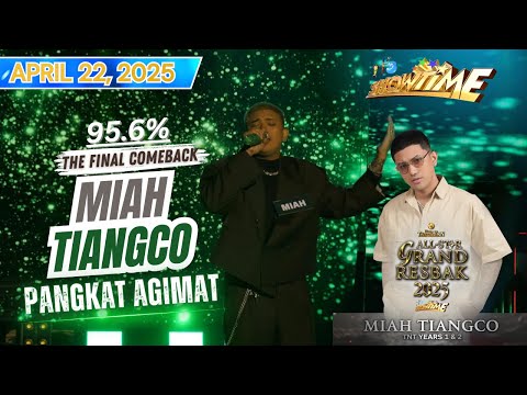 Miah Tiangco Delivers a Dreamy Rendition of “Tadhana” | April 22, 2025 - TNT All-Star Grand Resbak