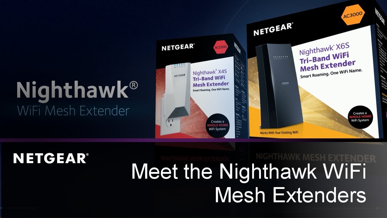 Netgear WLAN-Mesh-Repeater EAX20-100EUS