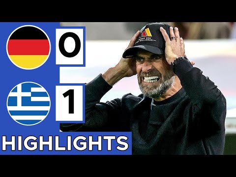 Germania-Grecia 0-1: Kourbelis regala a Klopp la prima sconfitta (sintesi e highlights)