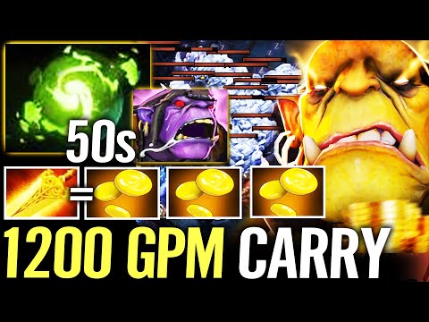 🔥 Alchemist Refresher 10min Radiance — 50sec RAGE Forever 1200 GPM Fastest Carry Farm Dota 2 Pro