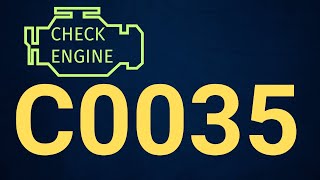 OBD Code c0035 Guide to Repair