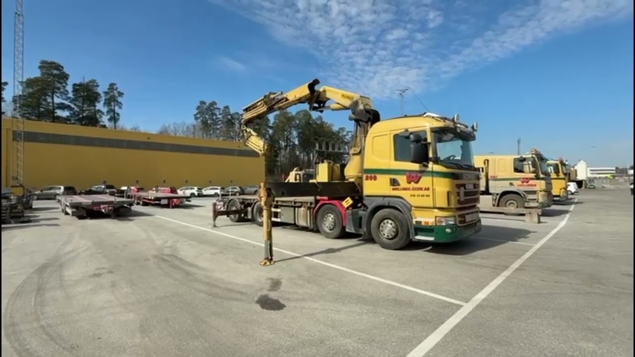 Bodbil Scania G440 8X2*6 -2011 | Palfinger PK53 med Jibb