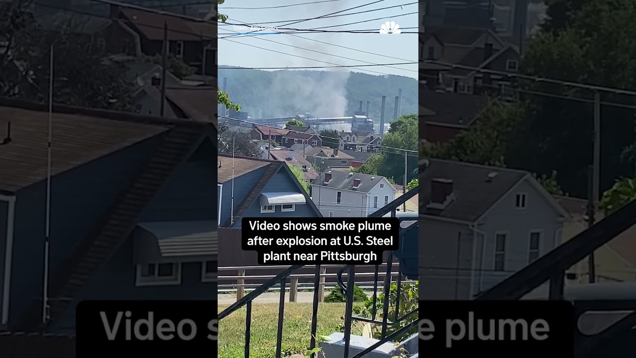 Explosions at US Steel plant in Pennsylvania | NBC 7 San Diego