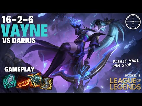 Vayne 16-2-6 VS Darius Top | @Talal_1_Gaming | Get out of my lane!