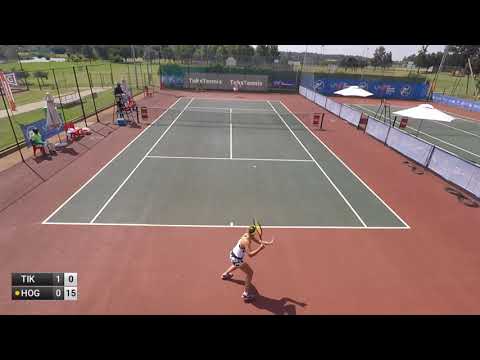 (6)Anastasia Tikhonova v. (4)Richel Hogenkamp - singles - W60 PRETORIA