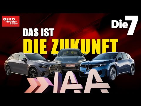 Auto-Premieren & Neuheiten von BMW, Mercedes, BYD und Co. | IAA Mobility 2025 Highlights in München