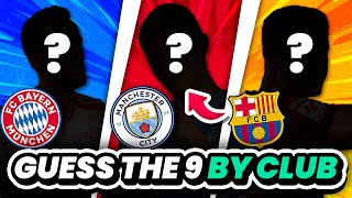 GUESS THE PLAYER BY #9 JERSEY FROM EACH CLUB - 2023/24 EDITION | TFQ QUIZ FOOTBALL 2024