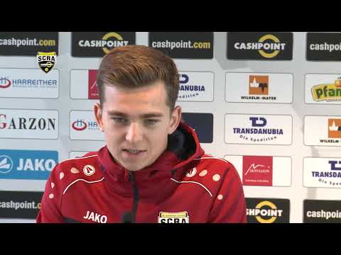 SCRA TV 2018 - 13. Runde - PK - Rapid - Valentino Müller - Mut