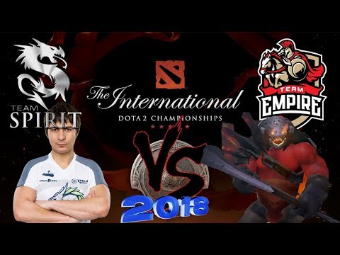 DkPhobos | Team Empire VS Team Spirit (THE INTERNATIONAL 2018)