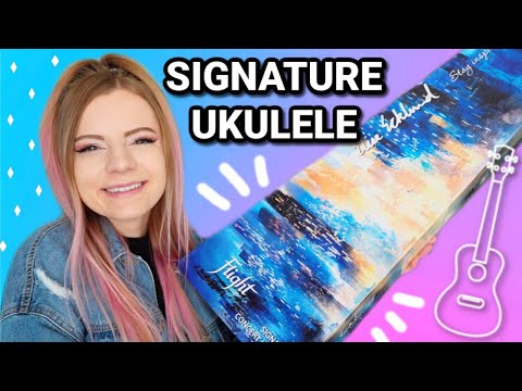 Unboxing my NEW signature ukulele *CITY EDITION* Flight x Elise Ecklund