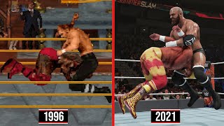 Triple H Evolution in WWE Games!