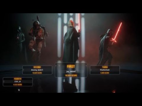 STAR WARS Battlefront 2: Best Count Dooku gameplay