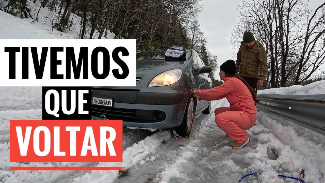 THE SNOW PREVENTED US FROM REACHING OUR DESTINATION THAT DAY.