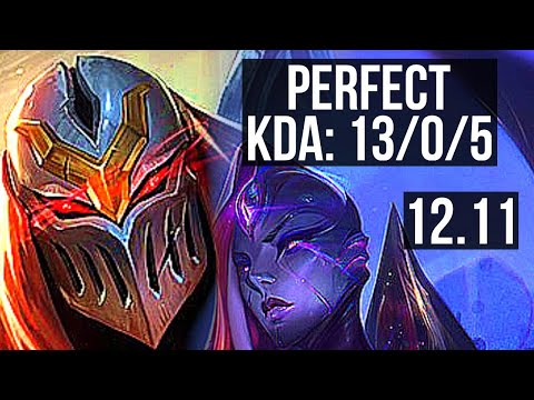ZED vs BEL'VETH (JNG) | 13/0/5, Legendary, 500+ games | EUW Master | 12.11