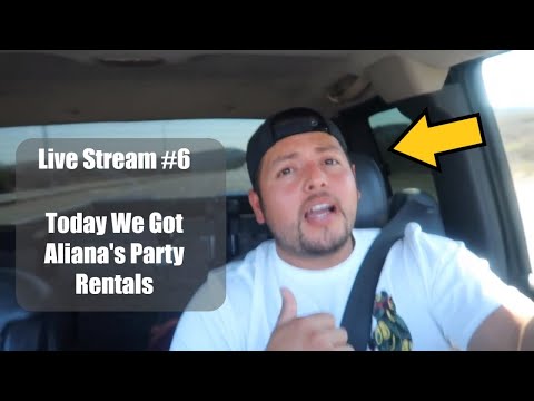 Interviewing Aliana's Party Rentals - What's Next For This Cool Cat? | Live Stream #6