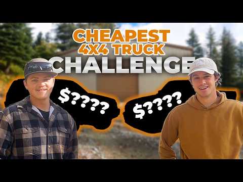 CHEAP 4X4 CHALLENGE | (ONE BROKE IMMEDIATELY)