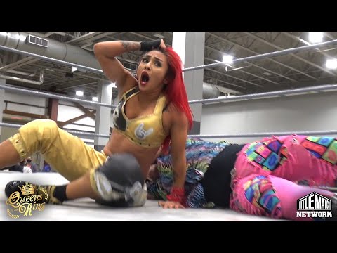Miranda Alize vs Nate Andrews (Intergender Wrestling) Queens of the Ring - Title Match Network