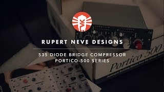 Video thumbnail for Rupert Neve Designs 535 Diode Bridge Compressor | Compressor | Vintage King by Vintage King