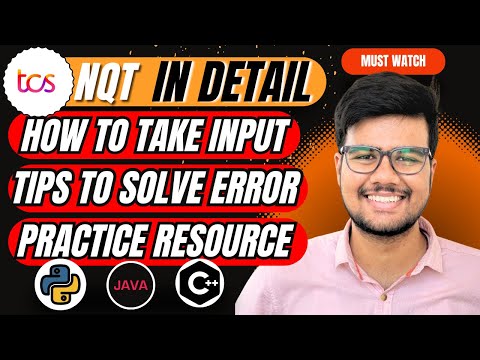 How To Take Input In Tcs Coding Question Java C Python