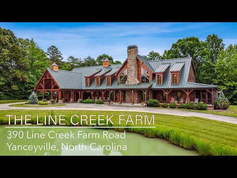 For Sale - +/- 123.1-acre Luxury Lodge Estate for Sale in Caswell County, NC!