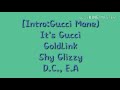 GoldLink - Crew (Remix) Ft Gucci Mane,Brent Faiyaz,Shy Glizzy (Lyrics)