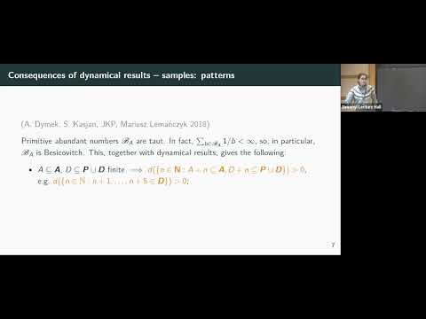 Thermodynamic Formalism for B-free Dynamical Systems - Joana Kulaga-Przymus