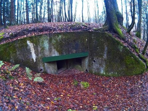 MG SCHARTENSTAND BUNKER | WESTWALL LVZ WEST | MG 26 42 | Lost Places Urban Exploration | #T018