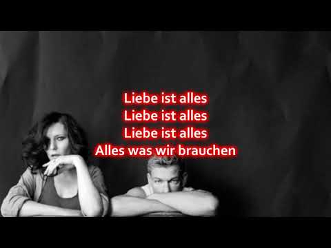Rosenstolz - Liebe ist alles Lyrics