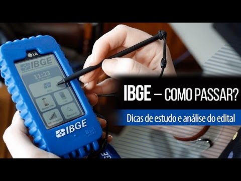 Concurso IBGE | Análise do edital e dicas de estudo - Como Passar?