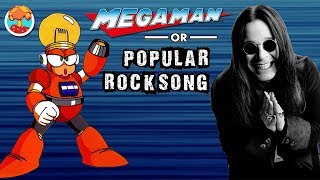 Quiz: Mega Man Boss or Popular Rock Song? - Defunct Games