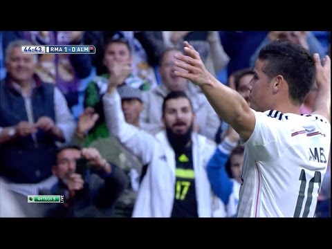 James Rodriguez vs Almeria Home HD 1080i (29/04/2015) by JamesR10