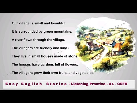 #LearnEnglishThroughStories #Listening Practice #gradedreader #Q&A #Level_A1🌟 #easyenglishstories