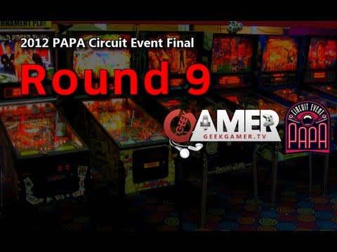 PAPA Pinball - Round 9 - 2012 PAPA Circuit Final