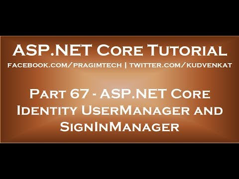ASP NET Core Tutorial