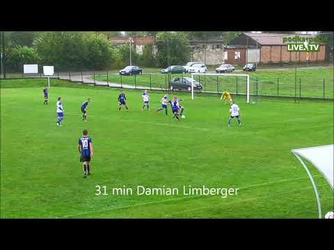 Piękny gol przewrotką Damiana Limbergera (Kotwica Korczyna - Nafta Jedlicze)