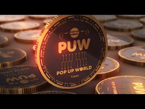 Pop Up World Token PUW on Cardano Video