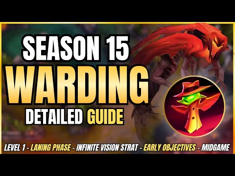 SEASON 15 the BEST and ONLY Warding Guide you'll ever need