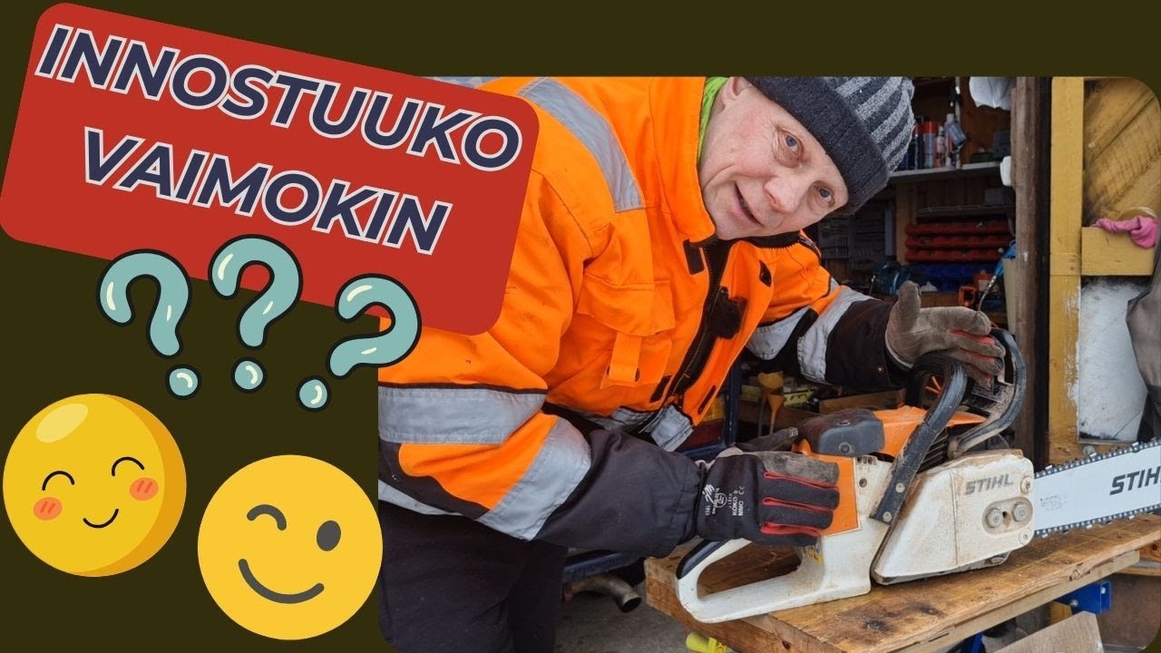 Aloitellaan kevään polttopuuhommien valmistelut -Lopuksi varoitus!