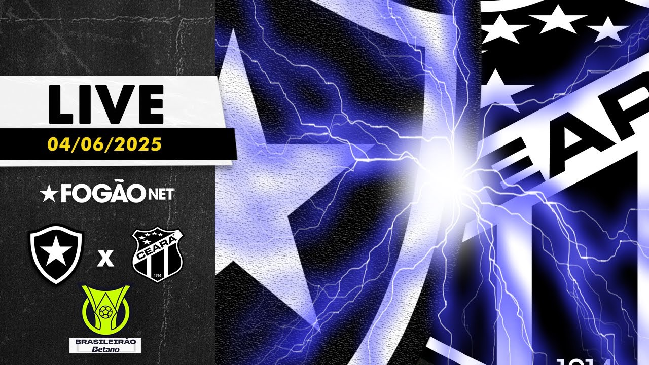 LIVE | Pré-jogo de Botafogo x Ceará pela 10ª rodada do Brasileirão 2025