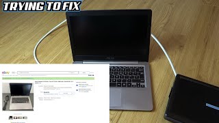 Faulty eBay Asus ZenBook Laptop with Multiple Faults  - Trying to FIX