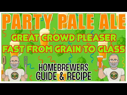 Fast Party Pale Ale Recipe And Methods For HomeBrewers