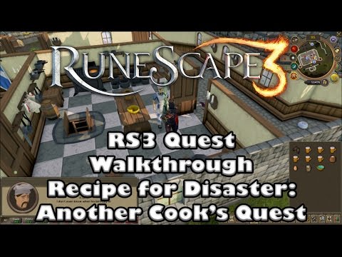 RS3 Quest Guide- Another Cook's Quest - 2017(Up To Date)